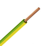 Cavo elettrico verde/giallo 6 mm² H07Z1-K (AS) TIPO 2 Senza alogeni (tagliato su misura)
