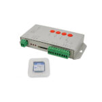 Controller T-1000S per strisce LED digitali (programma + scheda SD da 256 MB) 5/12/24 V