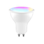 Lampadina LED Smart Smart GU10 Dimmerabile RGB+CCT 5W 450LM SmartHome WiFi Compatibile con Alexa e Google Home