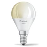 Lampadina LED WiFi OSRAM Smart G45 E14 dimmerabile da 4,9 W, compatibile con Alexa e Google Home