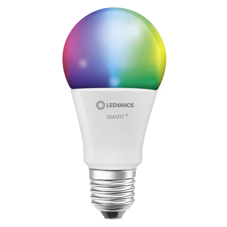 OSRAM Lampadina LED Smart Smart E27 A60 Dimmerabile CCT+RGB 9W WiFi  Compatibile Con Alexa e Google Home • Iluminashop Italia