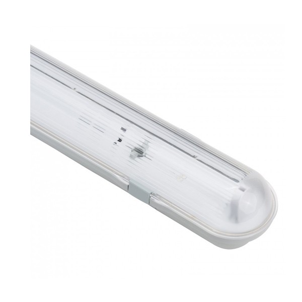 Pantalla Estanca para un tubo LED 1500 mm (Conexión 1 Lateral) • IluminaShop
