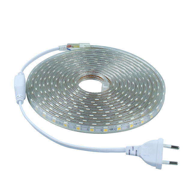 Tira de LED 220VAC SMD2835 120LED/m 14,4W/m (10 metros) + Rectificador •  IluminaShop