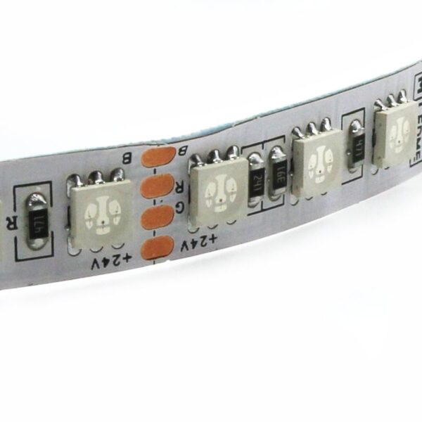 Tira LED EPISTAR SMD5050, RGB, DC24V, 5m (120Led/m) - IP20 - LEDB